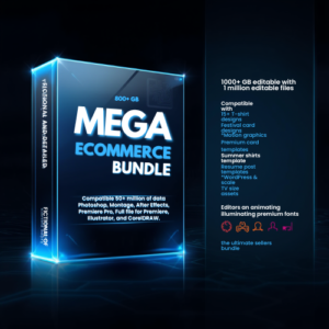 The Ultimate Mega Bundle: E-Commerce, Graphic Design, Video Editing & Digital Marketing