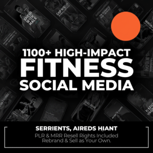 +1100 Fitness & Gym Resources Mega Bundle (PLR + MRR)