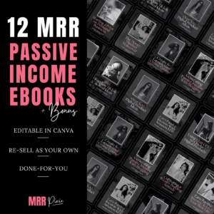 MRR Passive Income eBook Bundle with PLR Rights