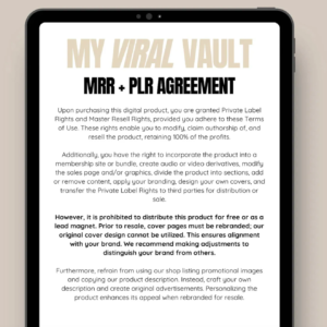 Faceless Profits: 22 MRR Products You Can Resell